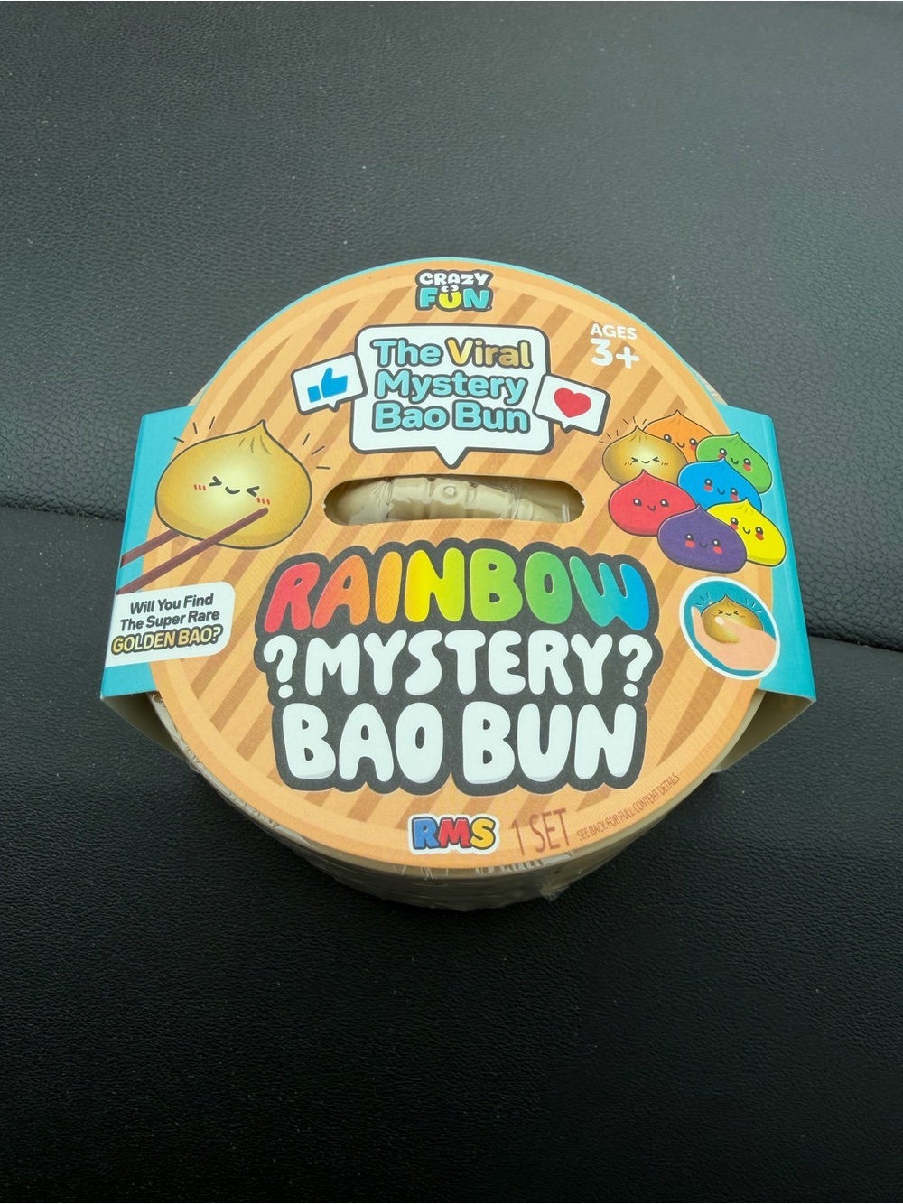 Rainbow Mystery Bao Bun - Blue Packaging
